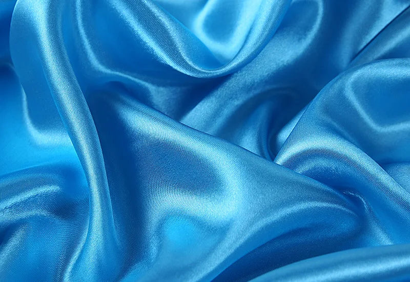 Luxury Silk Satin Scarf – Solid Color Hijab & Shawl Wrap, Elegant 90×90 cm Design