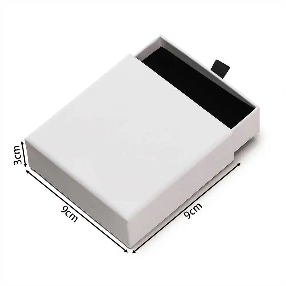 Drawer Jewelry Gift Box – Solid Color Packaging for Necklaces, Rings, Earrings & Bracelets