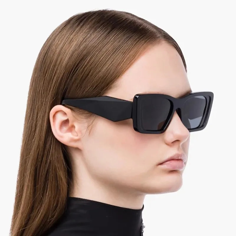 Square Retro Sunglasses – Unisex Vintage Designer Shades for Travel & Daily Wear