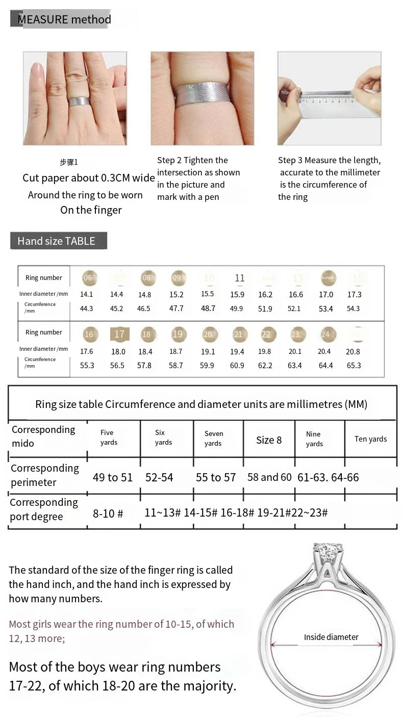 TEN CARATS Moissanite Ring – S925 Silver, 18K White Gold, Round VVS 0.5–2 ct Wedding Luxury Jewelry