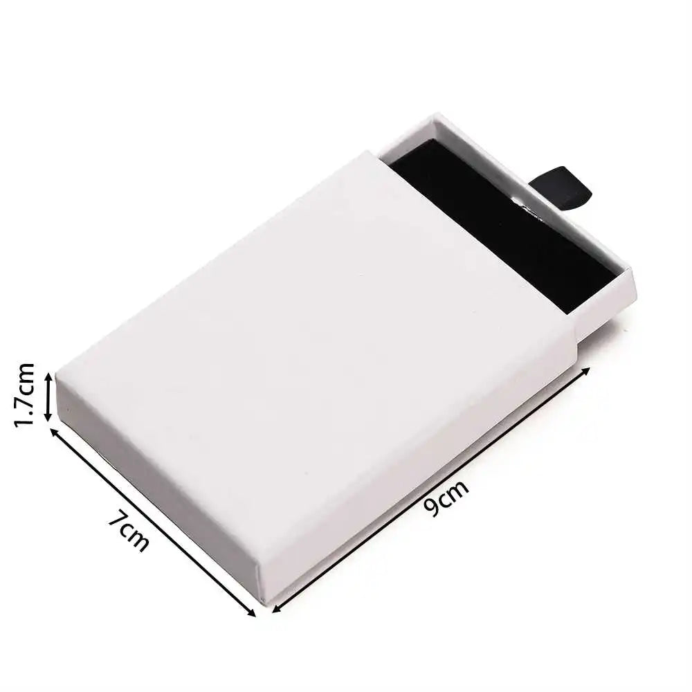 Drawer Jewelry Gift Box – Solid Color Packaging for Necklaces, Rings, Earrings & Bracelets