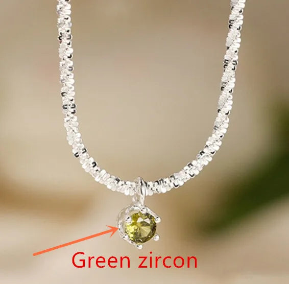 Andara 925 Silver AAAAA Zircon Pendant – Luxury Italian-Style Necklace for Women