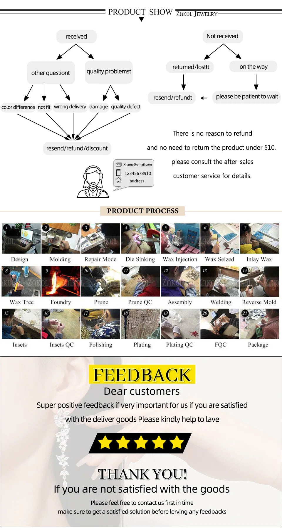 ZAKOL Crystal Flower Earrings – Sweet Korean-Style Gold Sparkle for Women & Girls