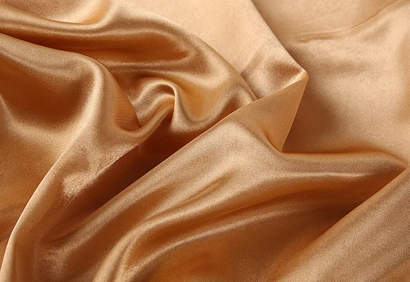 Luxury Silk Satin Scarf – Solid Color Hijab & Shawl Wrap, Elegant 90×90 cm Design