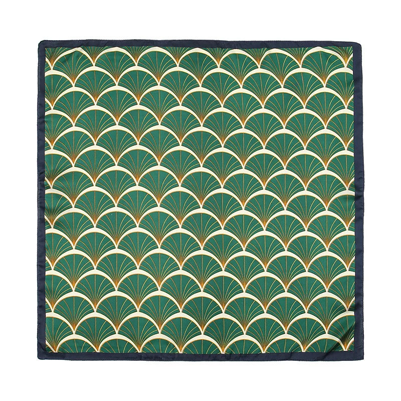 Luxury Silk Satin Scarf – 2023 Square Print Design for Women’s Hijab, Hair & Neck Styling