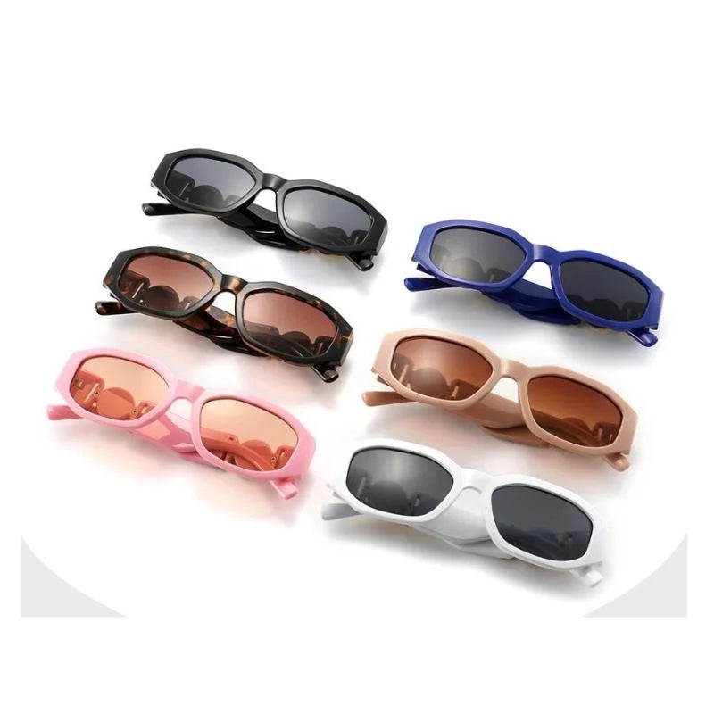 Women’s Summer Rectangle Sunglasses – Stylish Irregular Designer Shades