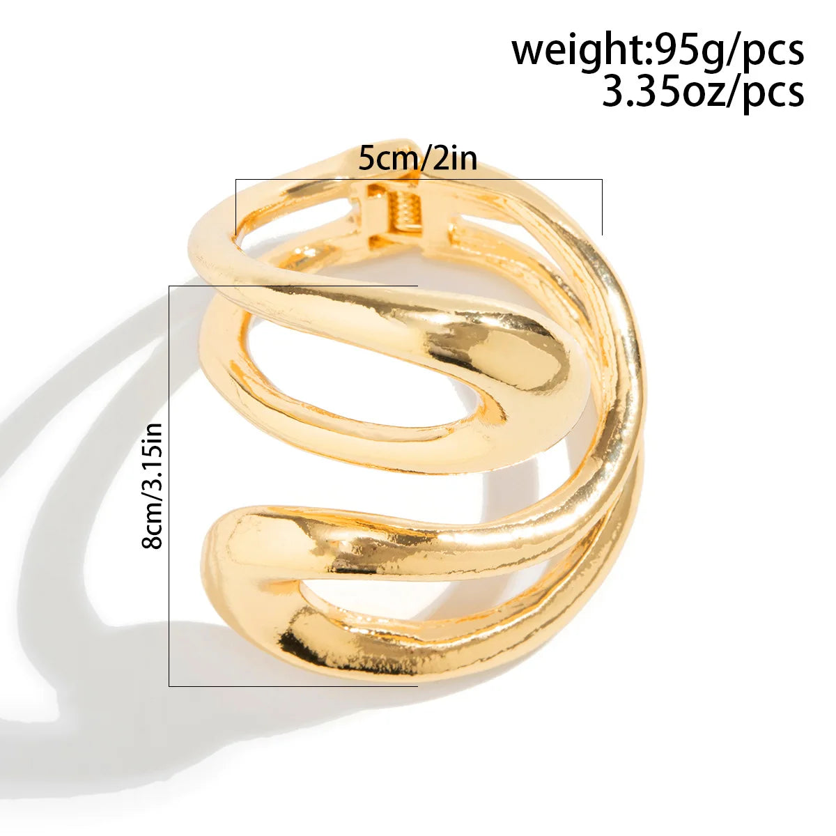 DIEZI Steampunk Irregular Clavicle Torques Necklace For Women Punk Gold Silver Color Statement Chokers Necklace Gift Jewelry