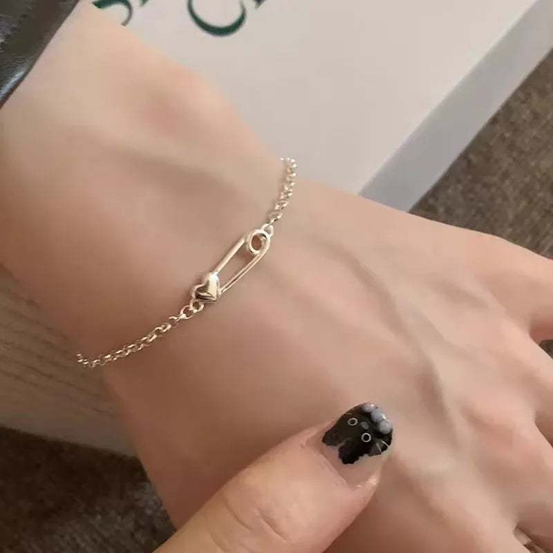 VENTFILLE 925 Silver Butterfly Bracelet – Cute Beaded String Design for Girls