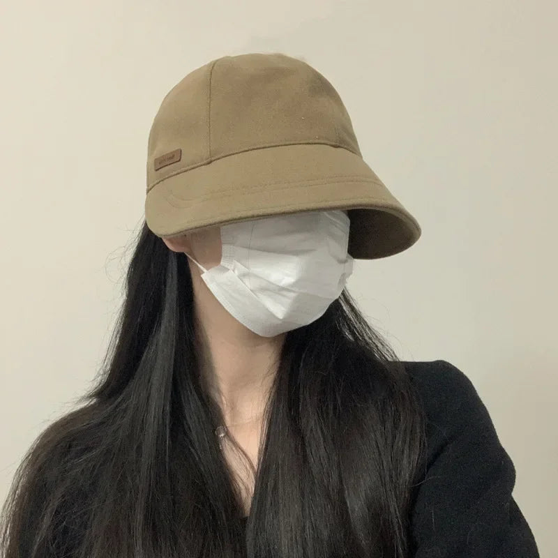 Foldable Summer Sunhat – Adjustable Cotton Wide-Brim Bucket for UV Protection