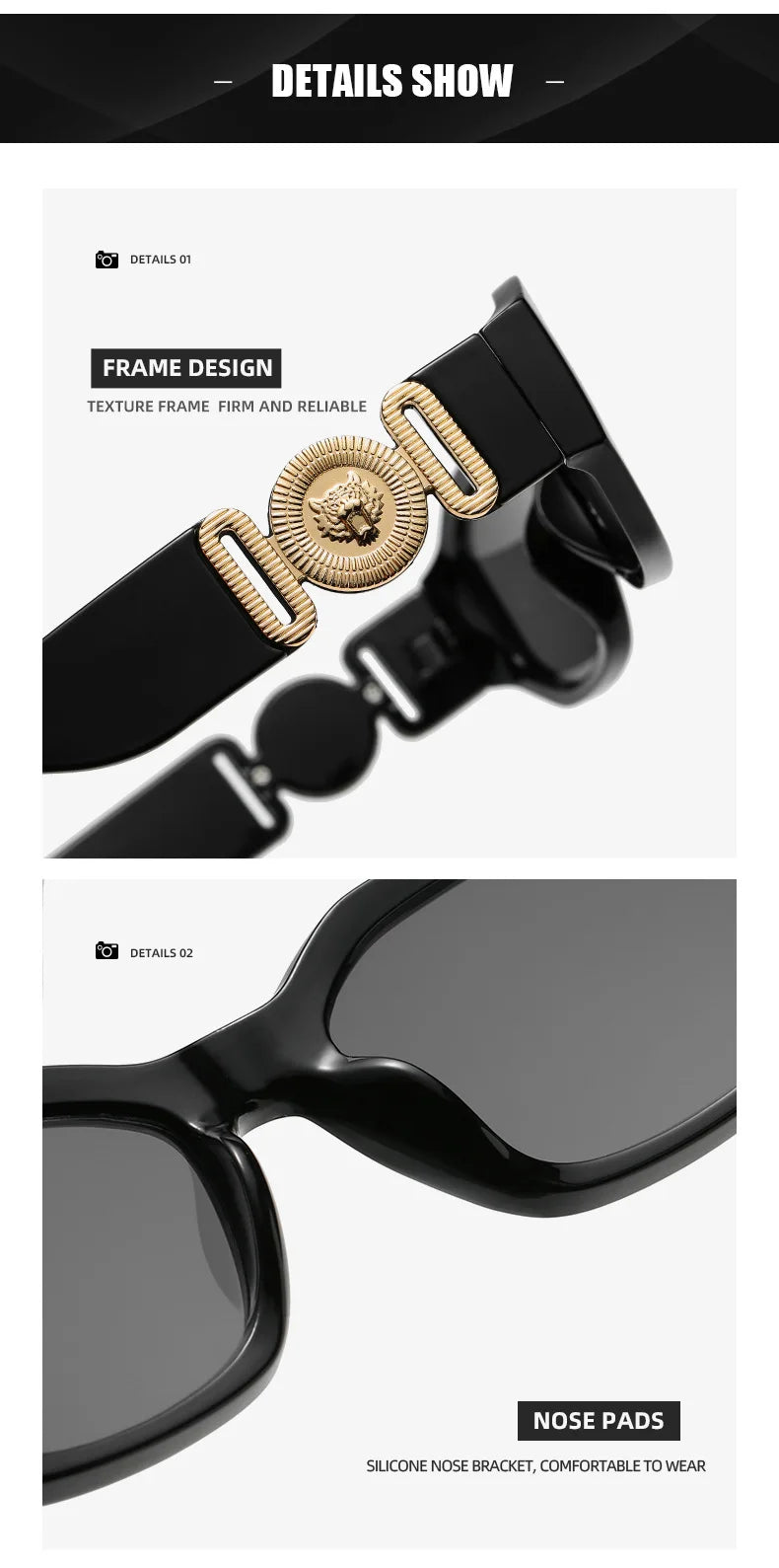 Women’s Summer Rectangle Sunglasses – Stylish Irregular Designer Shades