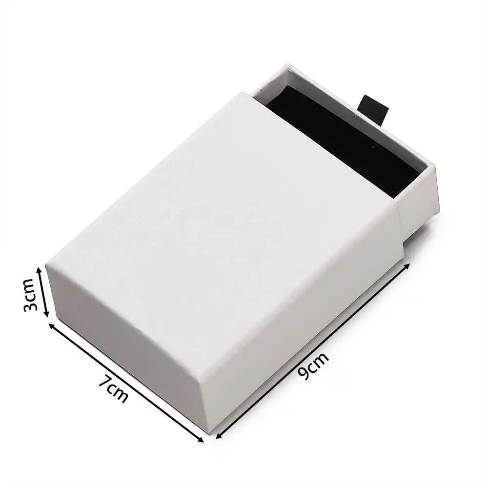 Drawer Jewelry Gift Box – Solid Color Packaging for Necklaces, Rings, Earrings & Bracelets