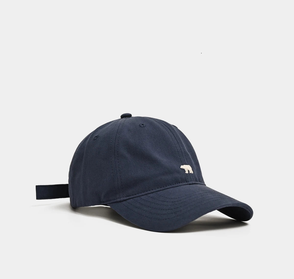 Bear Embroidered Baseball Cap – Breathable Adjustable Sun-Protective Style for Men & Women