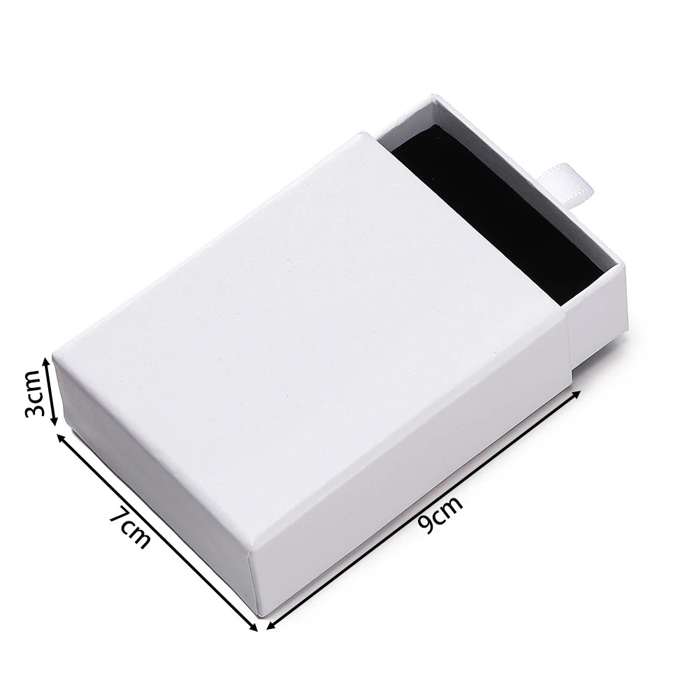 Drawer Jewelry Gift Box – Solid Color Packaging for Necklaces, Rings, Earrings & Bracelets