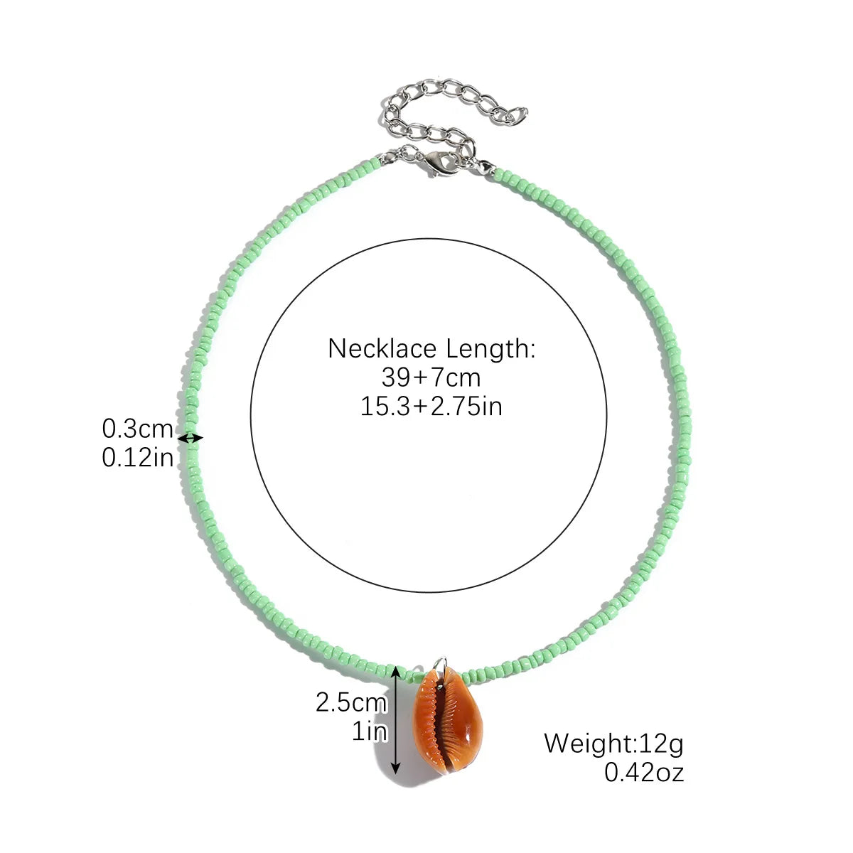 Bohemian Shell & Turquoise Choker – Handwoven Starfish Necklace for Summer Beach Style