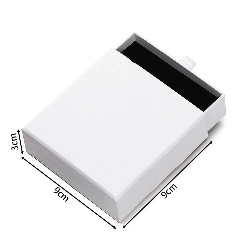 Drawer Jewelry Gift Box – Solid Color Packaging for Necklaces, Rings, Earrings & Bracelets