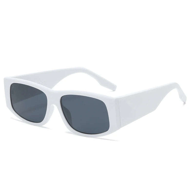 Retro Square Sunglasses – Trendy Small Frame Unisex Design for Travel & Outdoors