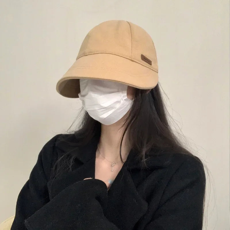 Foldable Summer Sunhat – Adjustable Cotton Wide-Brim Bucket for UV Protection