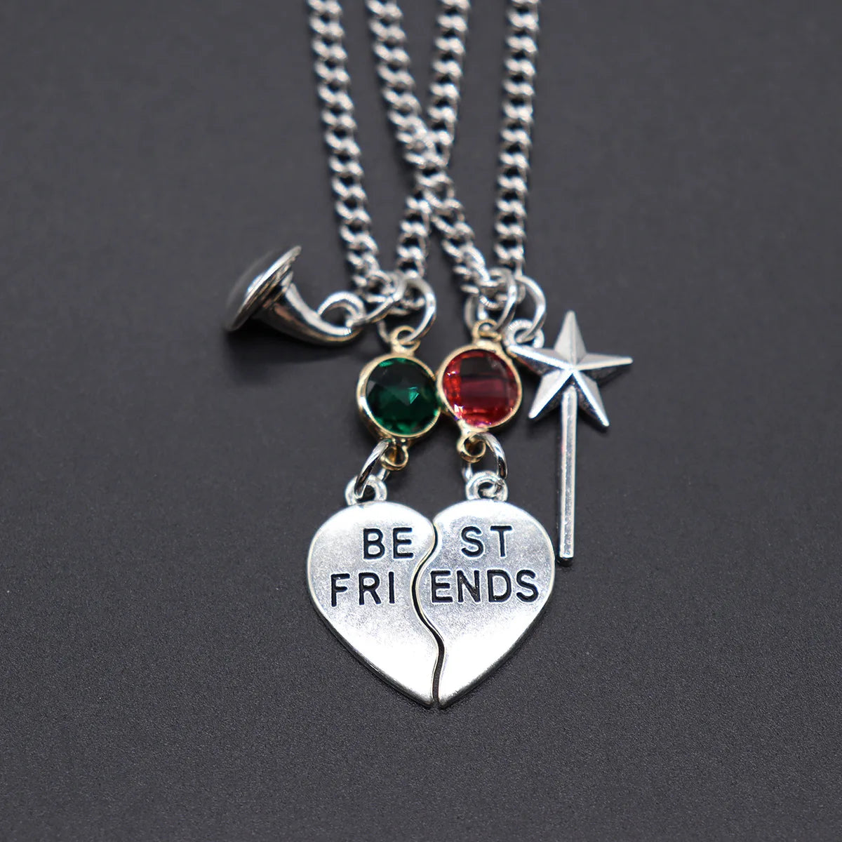 Magic Stick & Crown Couple Bracelets – Cute Matching Beaded Set Inspired by Wicked Witch