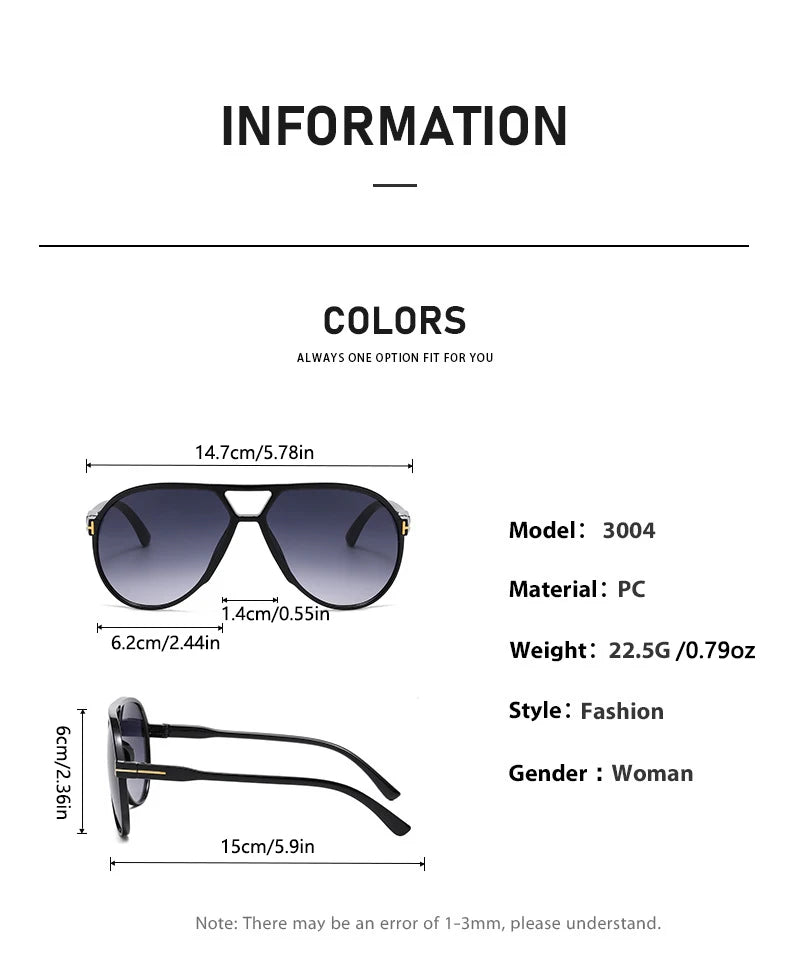Retro Pilot Sunglasses – Double Beam “T” Design with Mirror Finish (2025 Style)