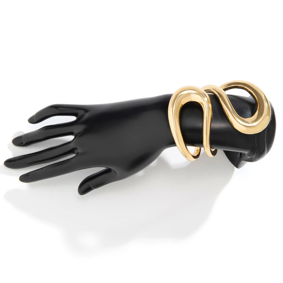 DIEZI Steampunk Irregular Clavicle Torques Necklace For Women Punk Gold Silver Color Statement Chokers Necklace Gift Jewelry