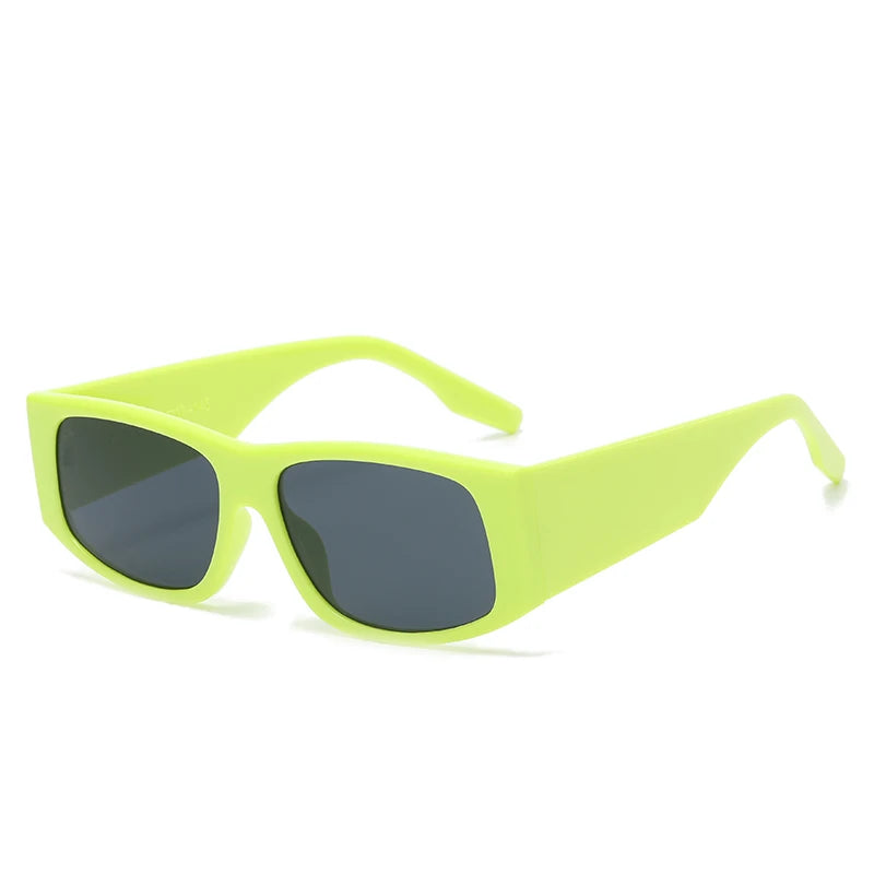 Retro Square Sunglasses – Trendy Small Frame Unisex Design for Travel & Outdoors
