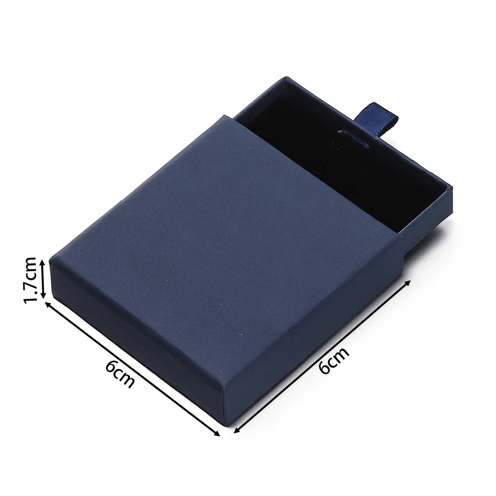 Drawer Jewelry Gift Box – Solid Color Packaging for Necklaces, Rings, Earrings & Bracelets