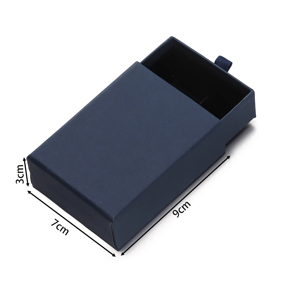 Drawer Jewelry Gift Box – Solid Color Packaging for Necklaces, Rings, Earrings & Bracelets