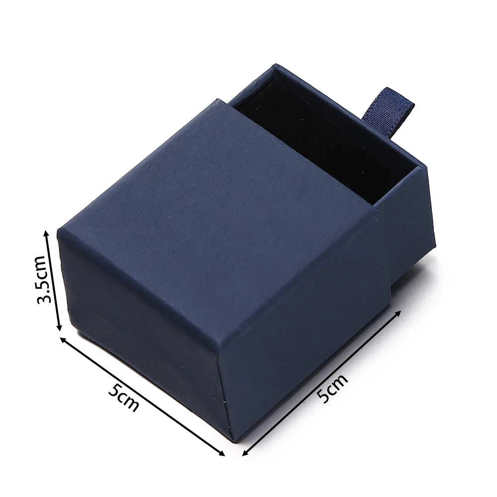 Drawer Jewelry Gift Box – Solid Color Packaging for Necklaces, Rings, Earrings & Bracelets