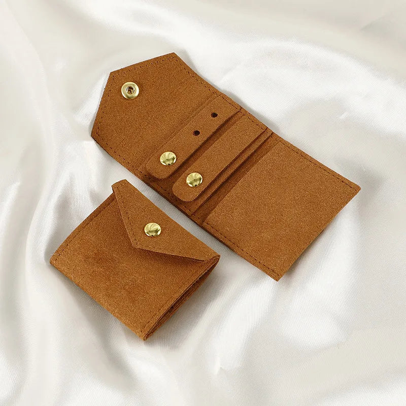 Mini Microfiber Jewelry Pouches – 6×5 cm Storage Bags for Rings, Earrings & Charms