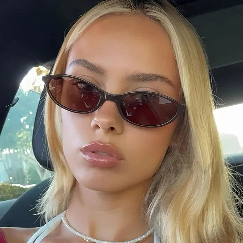 2024 Luxury Oval Sunglasses – Trendy Unisex Vintage UV400 Designer Shades