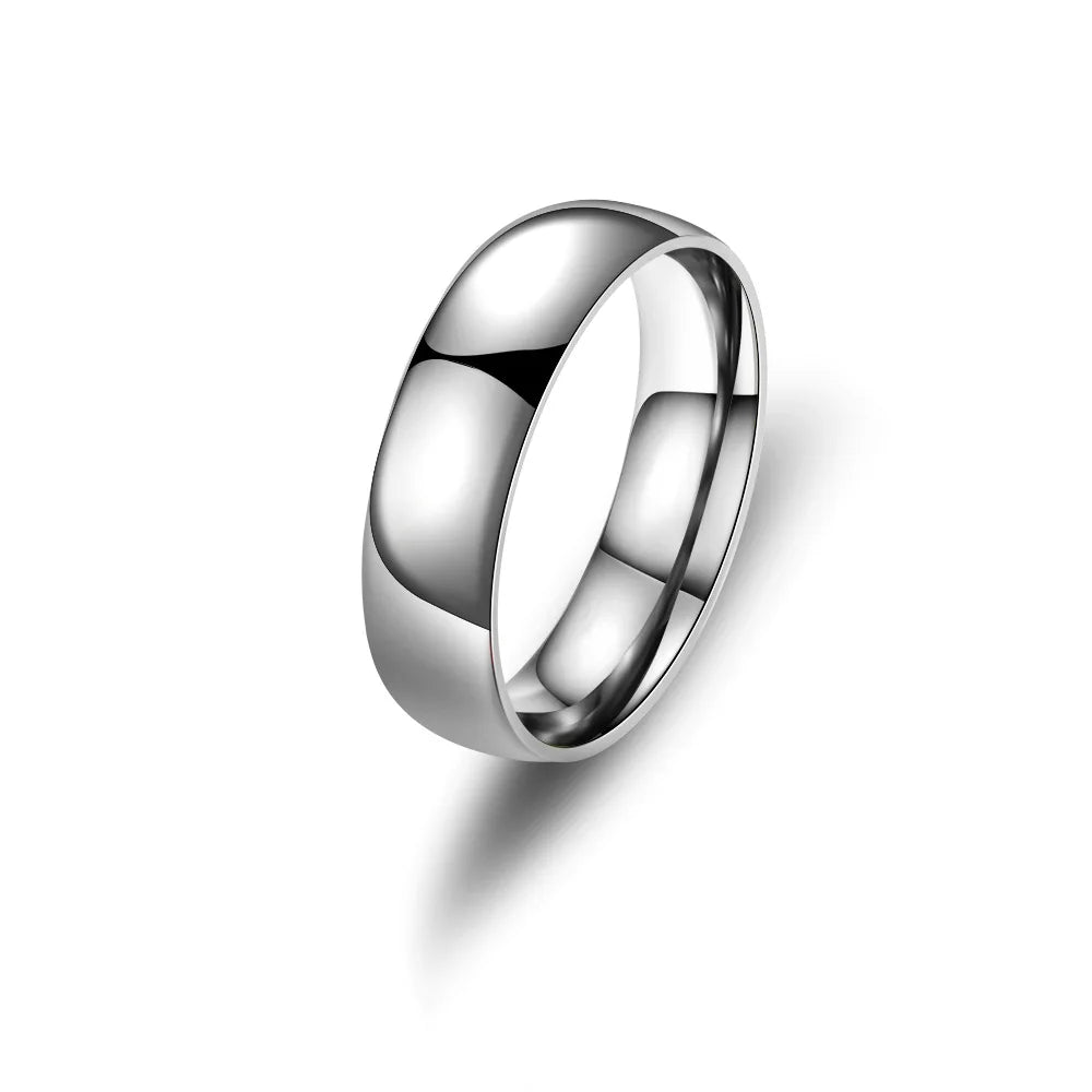 Black Ring – Matte High-Quality Band for Men & Women, Perfect for Engagement or Daily Wear
