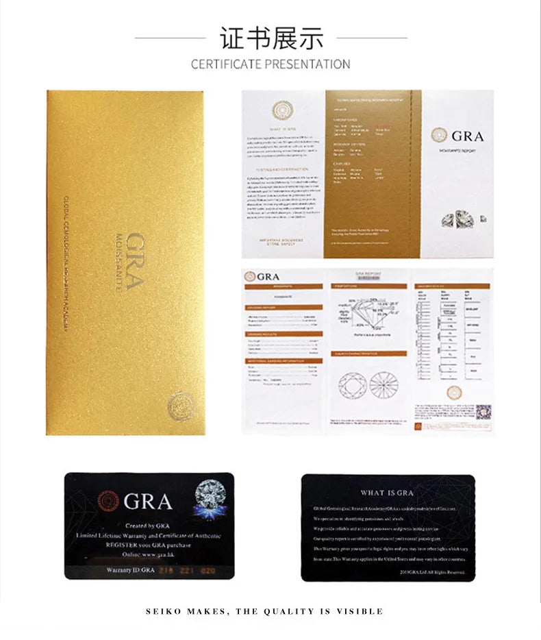 TEN CARATS 1 ct Moissanite Ring – Elegant Round-Cut Sparkle in 925 Sterling Silver for Engagements