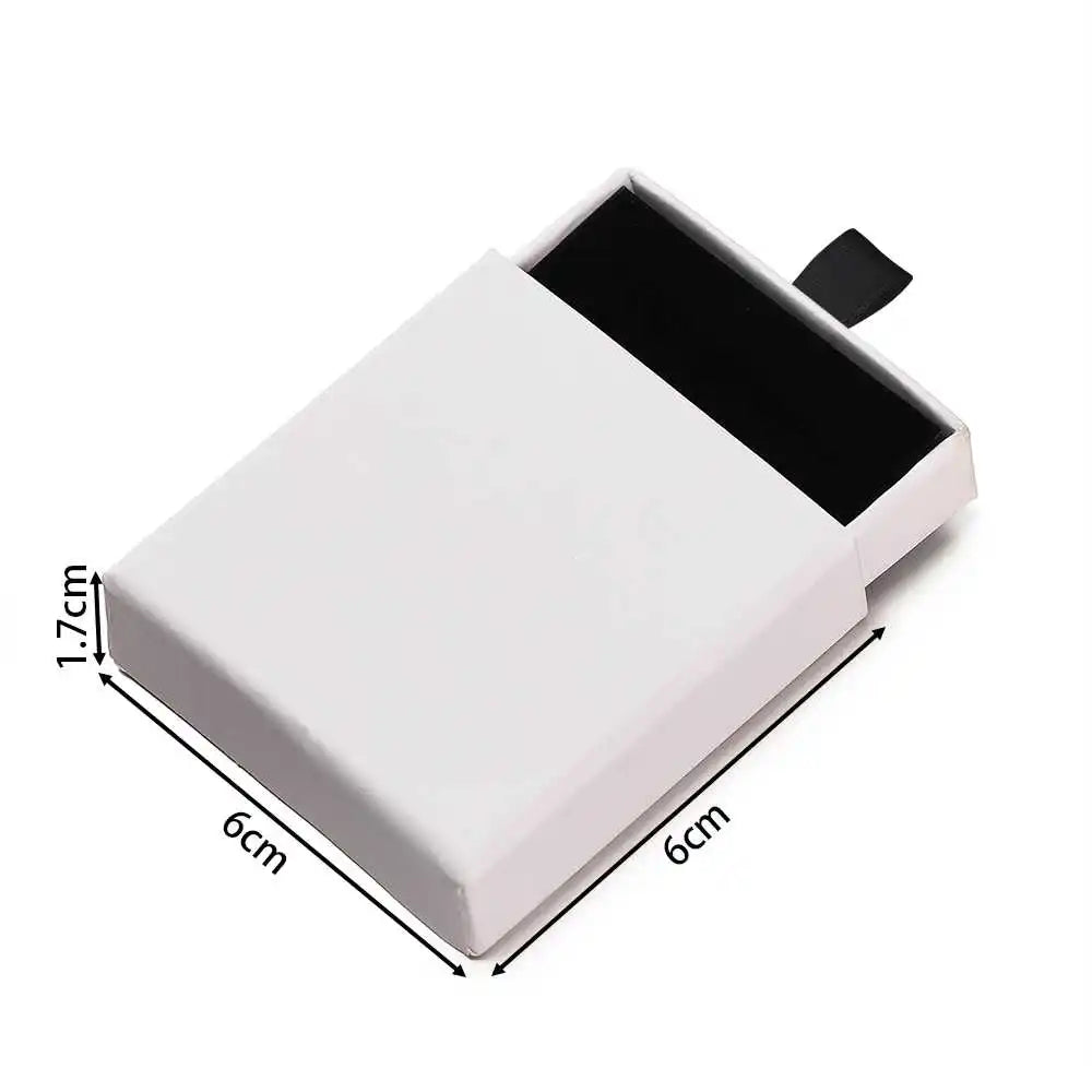 Drawer Jewelry Gift Box – Solid Color Packaging for Necklaces, Rings, Earrings & Bracelets