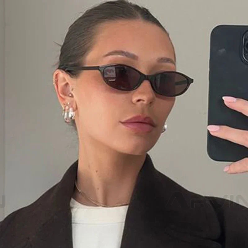 2024 Luxury Oval Sunglasses – Trendy Unisex Vintage UV400 Designer Shades