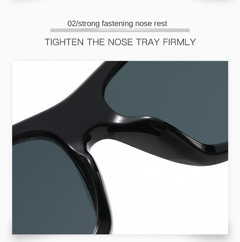 Retro Square Sunglasses – Trendy Small Frame Unisex Design for Travel & Outdoors