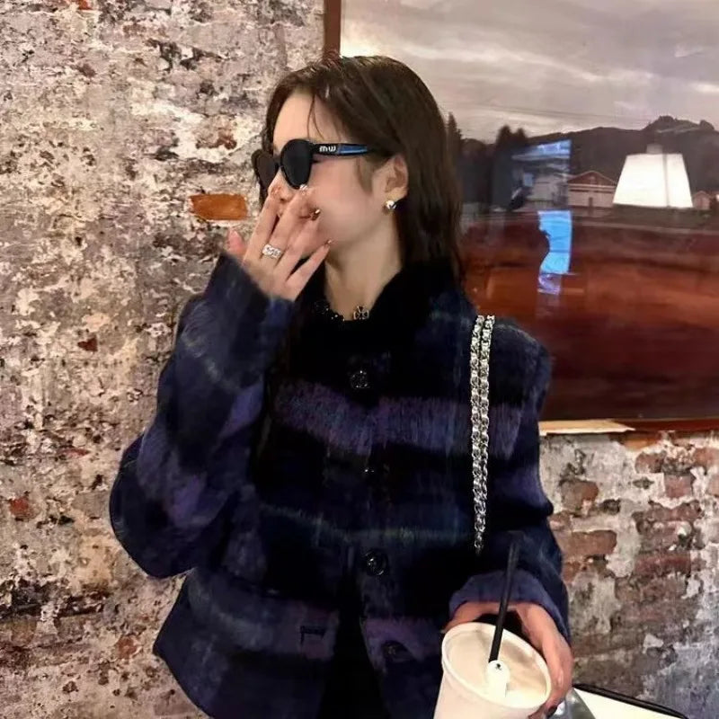 Cat Eye Sunglasses – Black & Leopard Small Frame UV400 Designer Style