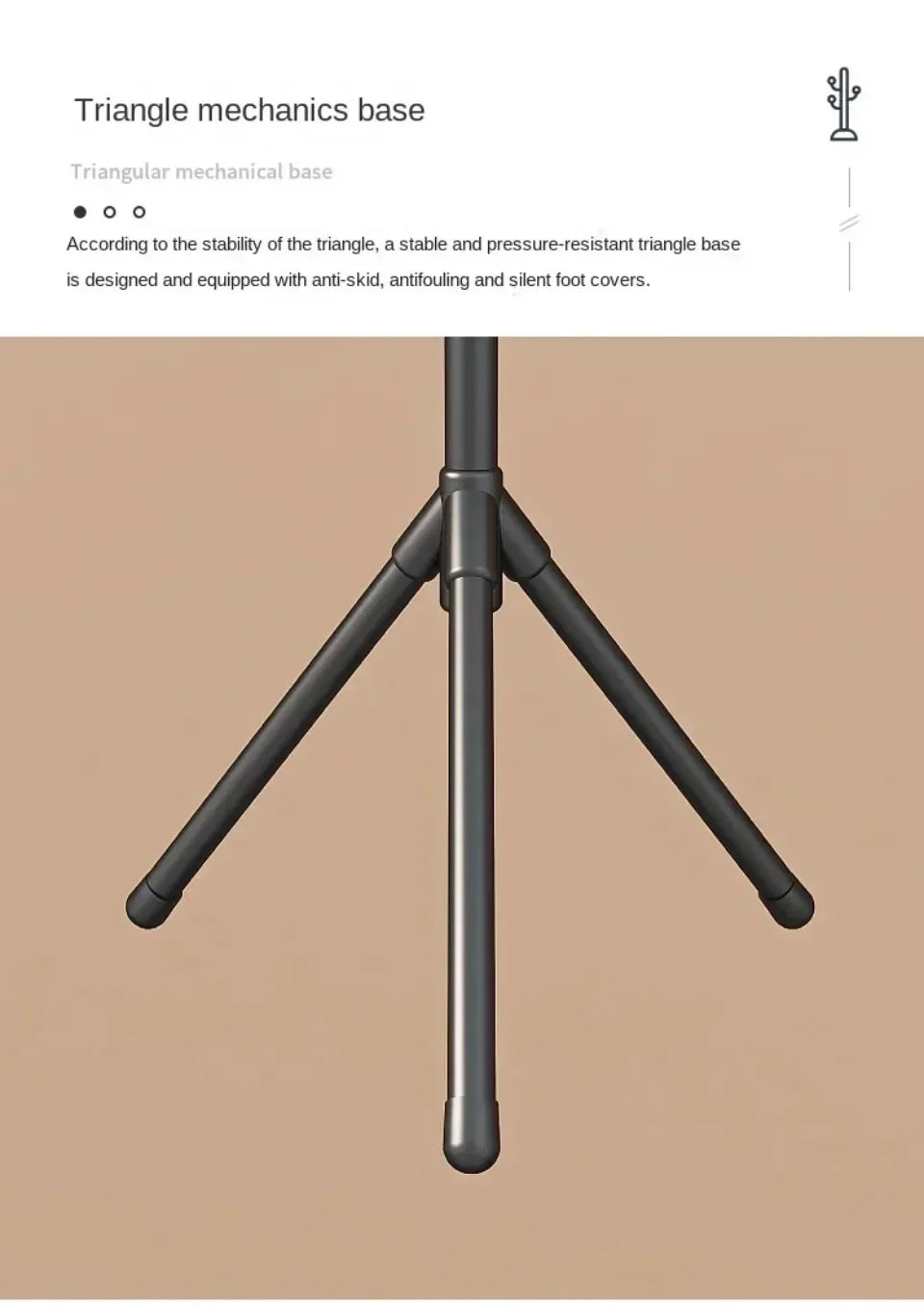 Tree Branch Coat Rack – Floor-Standing Clothes & Hat Holder for Bedroom or Entryway