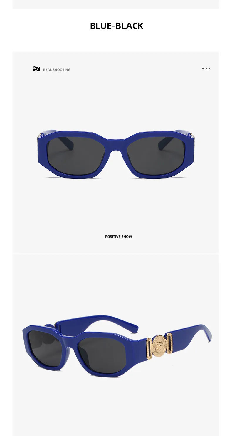 Women’s Summer Rectangle Sunglasses – Stylish Irregular Designer Shades