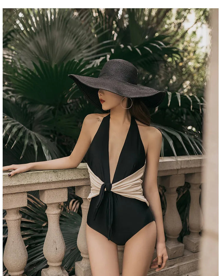 Big Brim Beach Sun Hat – Foldable Straw UV-Cut Visor for Women, Vintage Summer Style