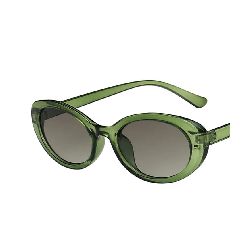 Oval Retro Sunglasses – Small Frame Unisex Design for a Stylish Look