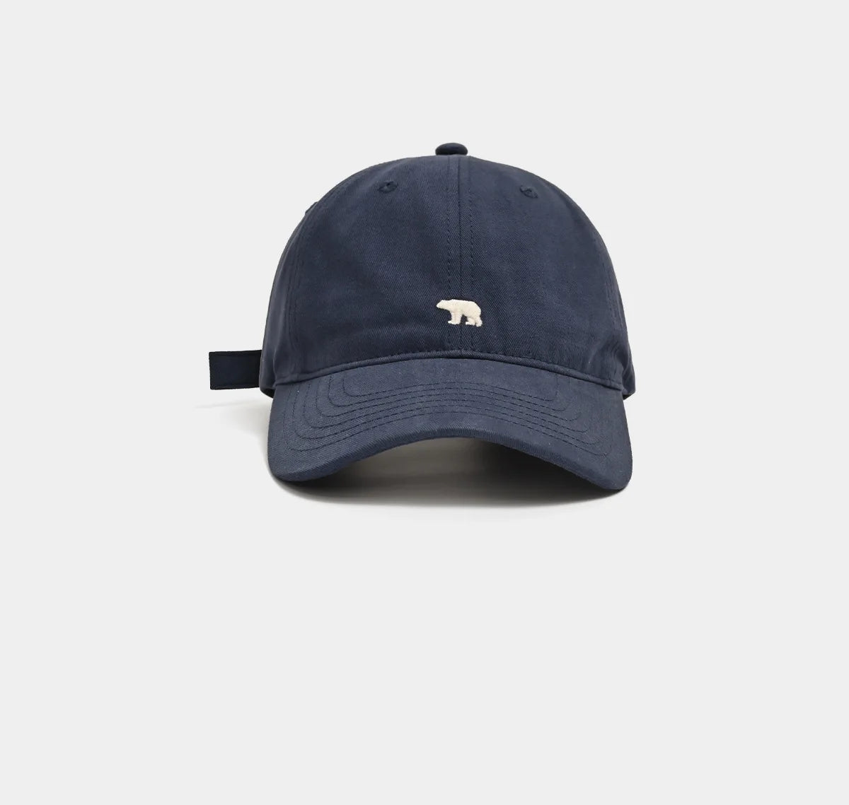 Bear Embroidered Baseball Cap – Breathable Adjustable Sun-Protective Style for Men & Women