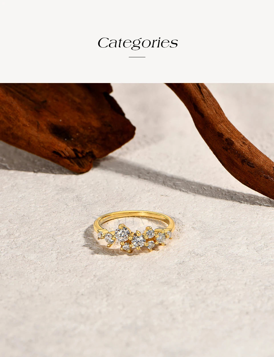 ATTAGEMS Round-Cut Moissanite Ring – D-VVS1 Sparkle in Solid 925 Silver for Women