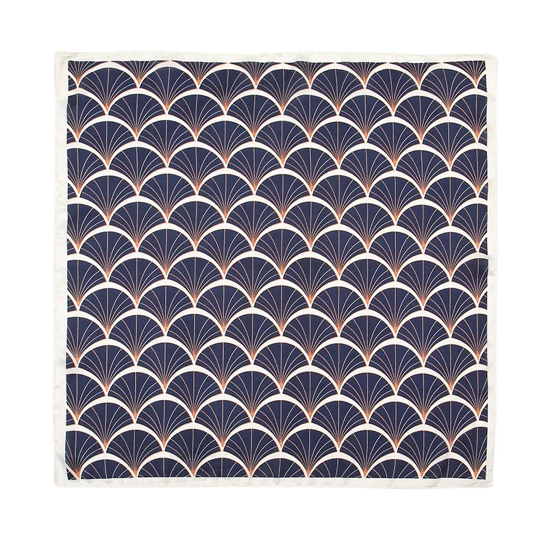 Luxury Silk Satin Scarf – 2023 Square Print Design for Women’s Hijab, Hair & Neck Styling