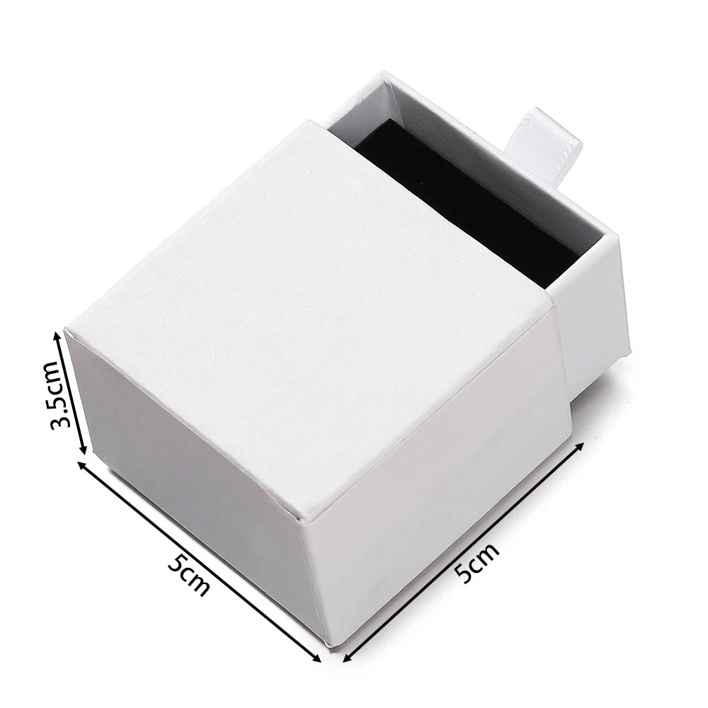 Drawer Jewelry Gift Box – Solid Color Packaging for Necklaces, Rings, Earrings & Bracelets