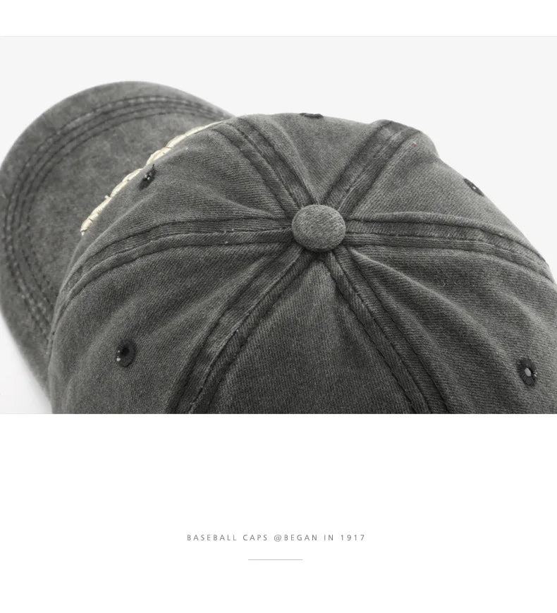 Brooklyn Alphabet Baseball Cap – Casual Cotton Snapback for Men & Women, Hip-Hop Summer Style