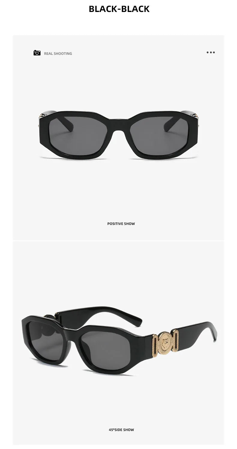 Women’s Summer Rectangle Sunglasses – Stylish Irregular Designer Shades