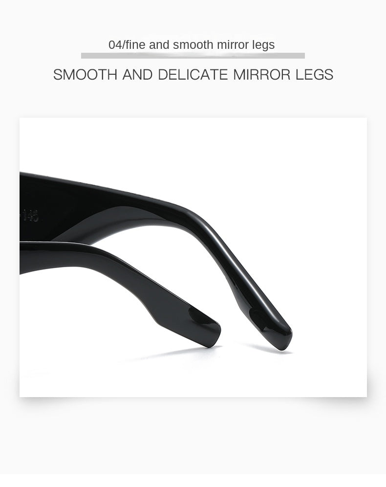 Retro Square Sunglasses – Trendy Small Frame Unisex Design for Travel & Outdoors