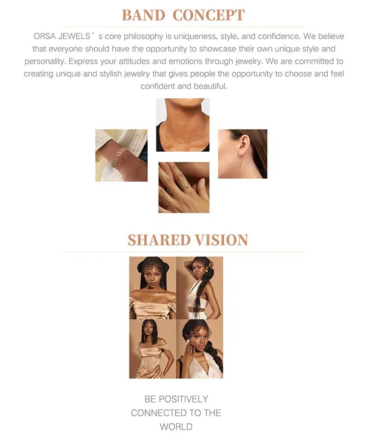 ORSA JEWELS Hollow Clover Necklace – 925 Silver Four-Flower Luxury Chain for Parties & Gifts