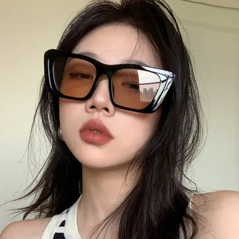 Square Retro Sunglasses – Unisex Vintage Designer Shades for Travel & Daily Wear