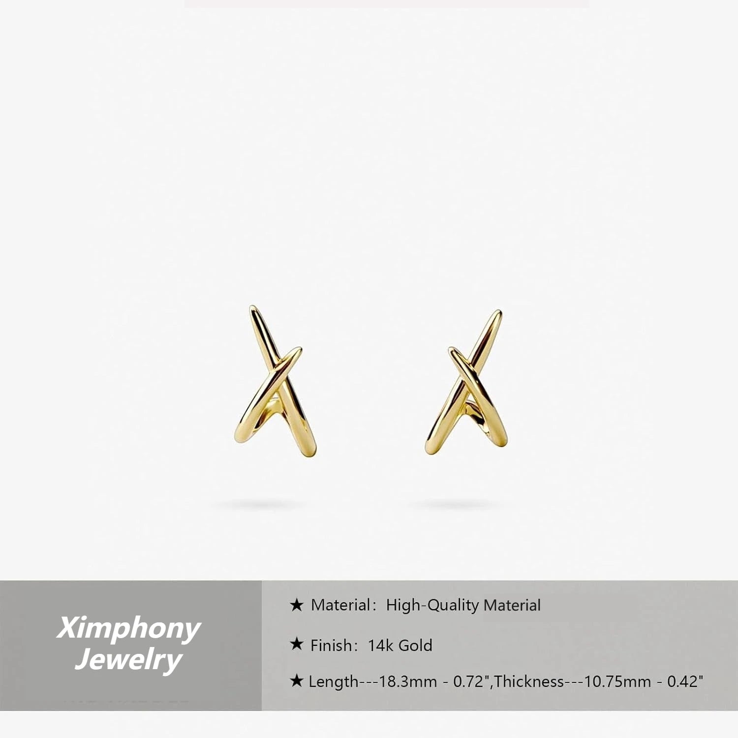 Gold Stud Earrings – Dainty, Hypoallergenic Everyday Style for Women